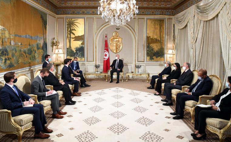 الرئيس التونسي قيس سعيد