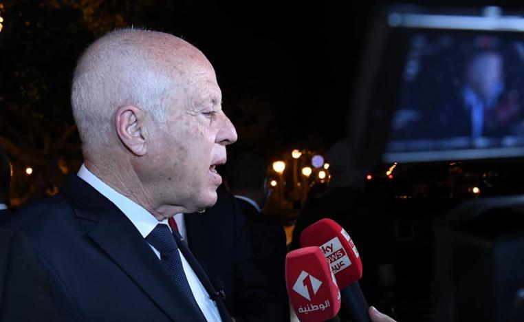الرئيس التونسي قيس سعيد