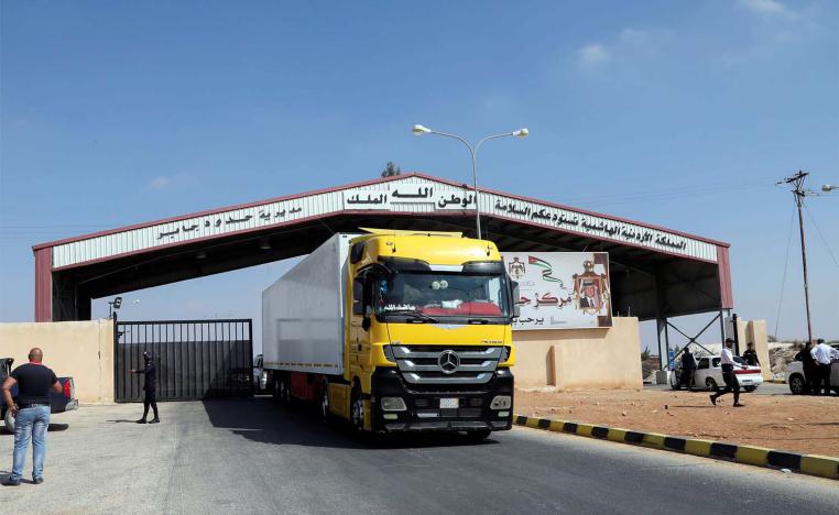Officials in Jordan and Lebanon have urged the US to ease sanctions on Syria to facilitate trade
