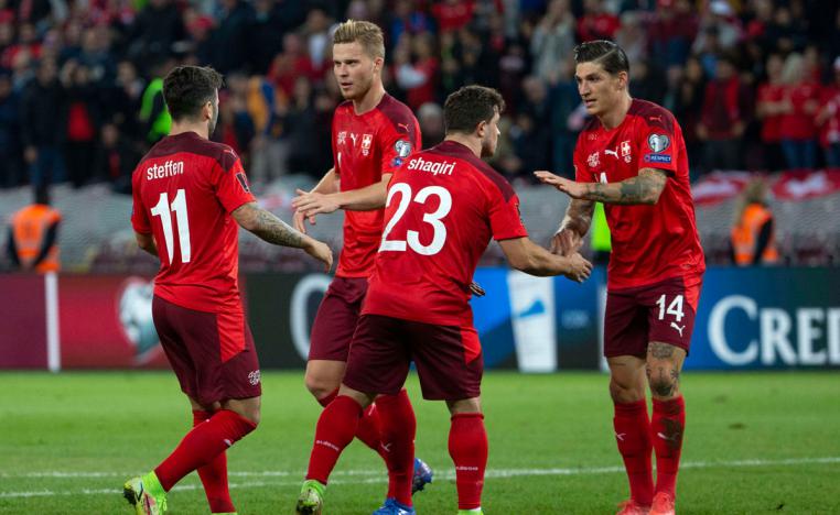 الفوز الثالث لسويسرا 