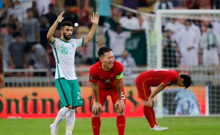 المنتخب 'الاخضر' السعودي يعزز صدارته على حساب الصيني