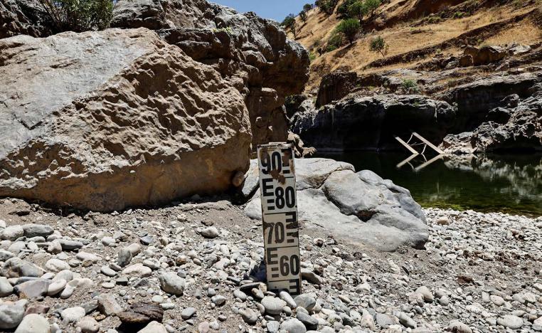 نهر سيروان العراقي في وضع خطير 