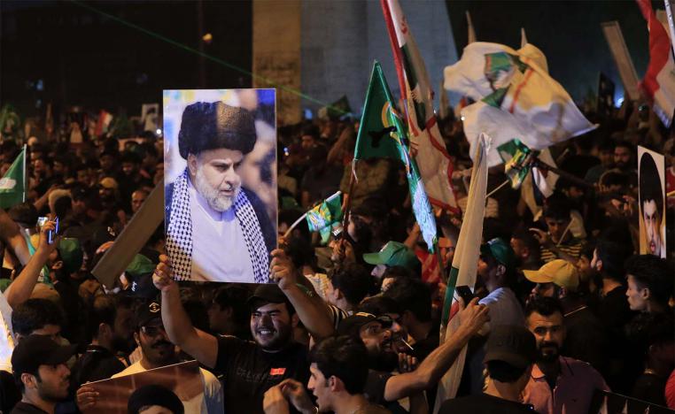 The Sairoon list of Shiite cleric Muqtada al-Sadr picked up to 20 additional seats