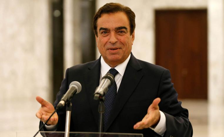 وزير الاعلام اللبناني جورج قرداحي