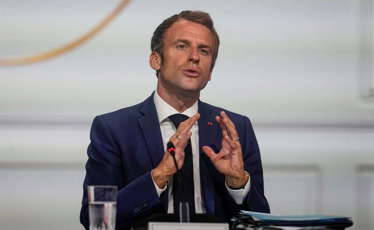 Macron says his wish is that is that they can calm things down