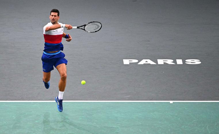 لاعب التنس الصربي في نصف النهائي للمرة السابعة في مسيرته