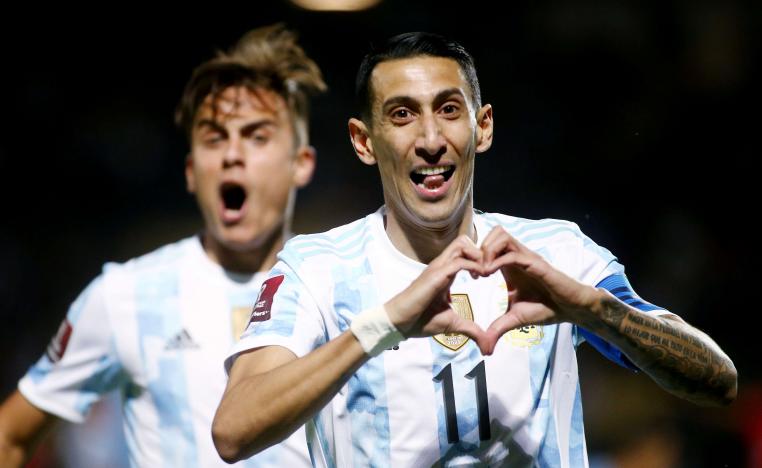 المنتخب الارجنتيني في المركز الثاني بفارق 6 نقاط عن البرازيلي