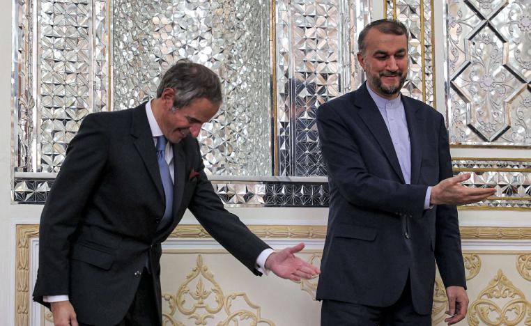 غروسي يريد تهدئة التوترات قبل استئناف مفاوضات نووية مرتقبة غير مباشرة بين طهران وواشنطن في فيينا