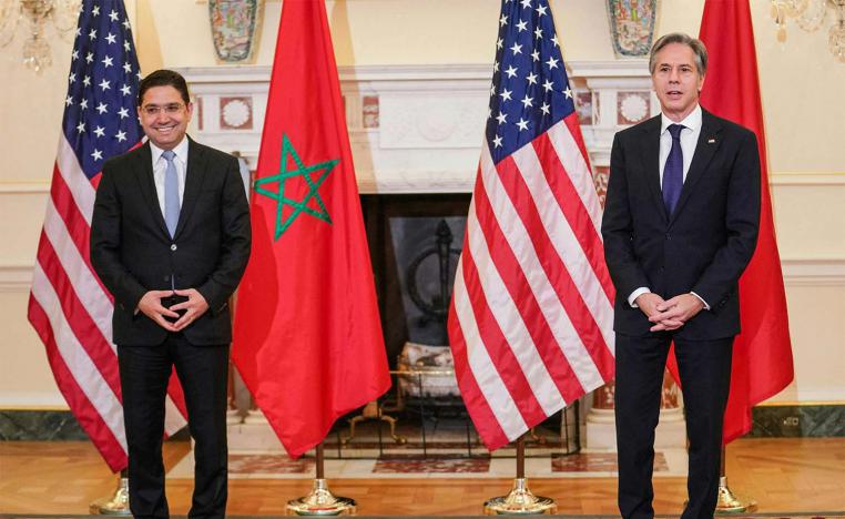 Nasser Bourita and Antony Blinken