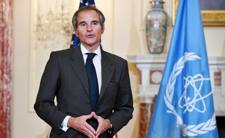 غروسي يناقش في طهران صيانة معدات المراقبة التابعة للوكالة في منشأة كرج