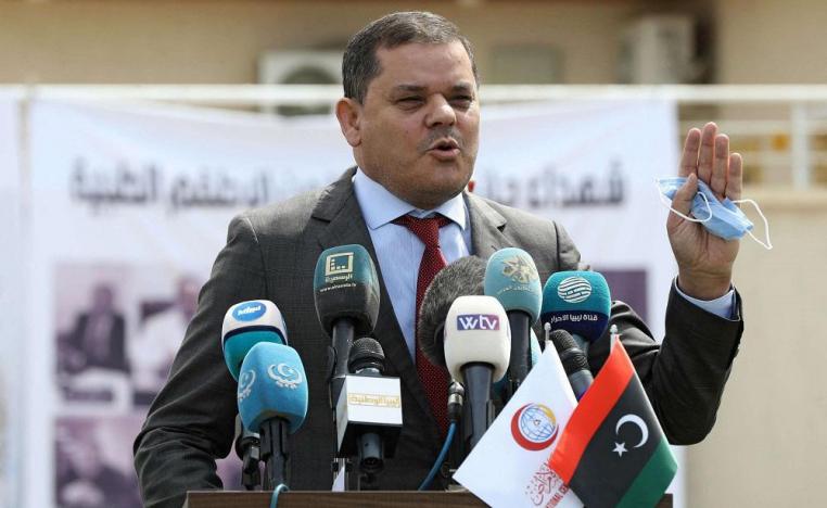 رئيس الحكومة الليبية عبدالحميد الدبيبة 