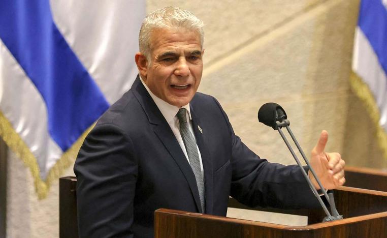 Israeli FM Yair Lapid 