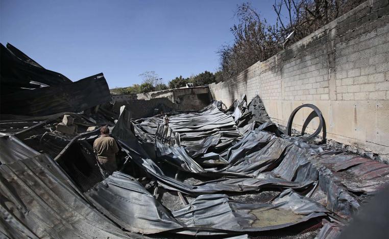 Houthi rebels' two military sites have been attacked