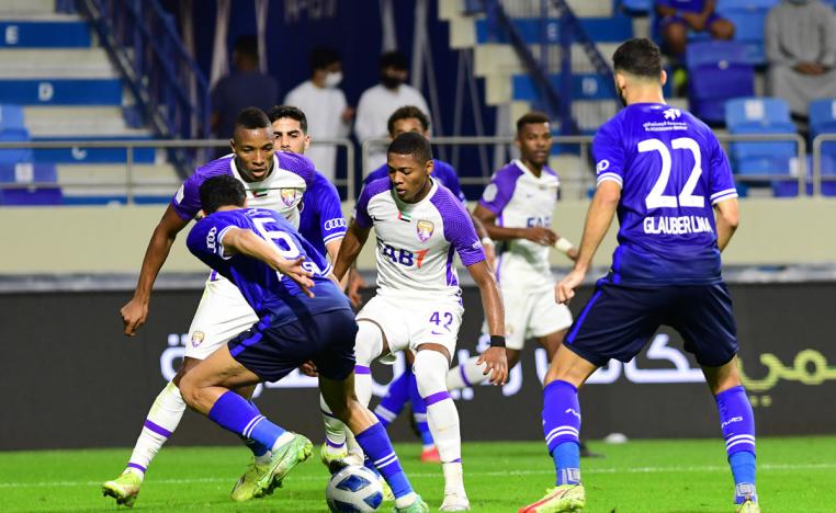 فريق العين يتخطى مضيفه النصر بشق النفس بهدف للبرازيلي بيريرا