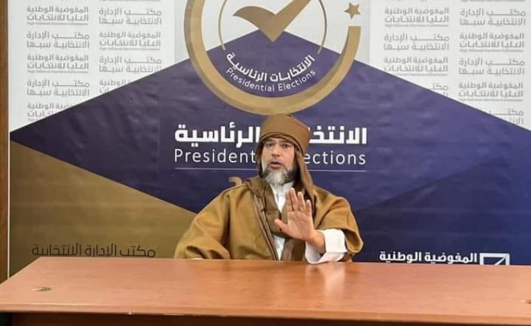 قرار المحكمة الليبية في سبها يأتي بعد منع قوة مسلحة جلستها للنظر في طعن سيف الاسلام في قرار استبعاده من سباق الرئاسة