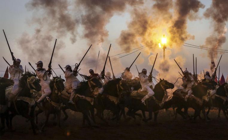 Tbourida constitutes a major component of the practices related to the horse