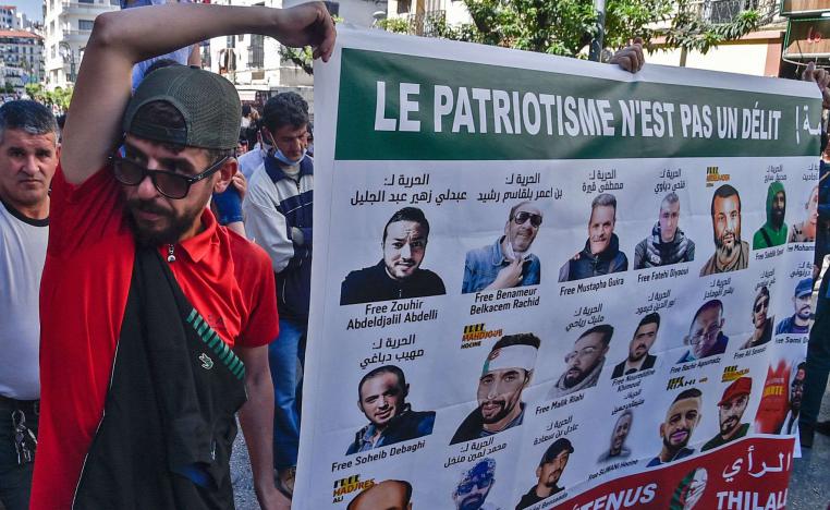 300 شخص خلف القضبان في الجزائر على خلفية الحراك الاحتجاجي 