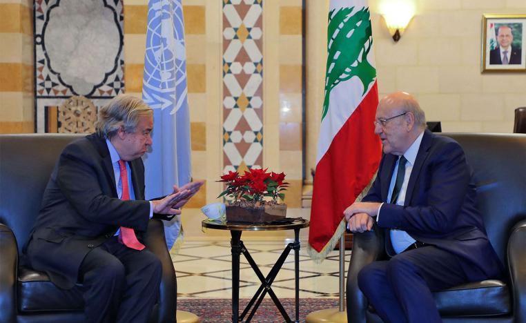 Mikati acknowledged he was trying to reconvene the cabinet
