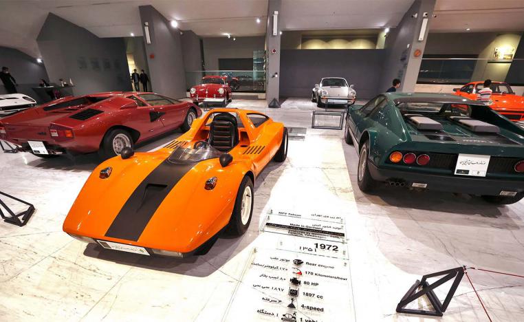 The royal cars are considered as part of Iranian cultural heritage