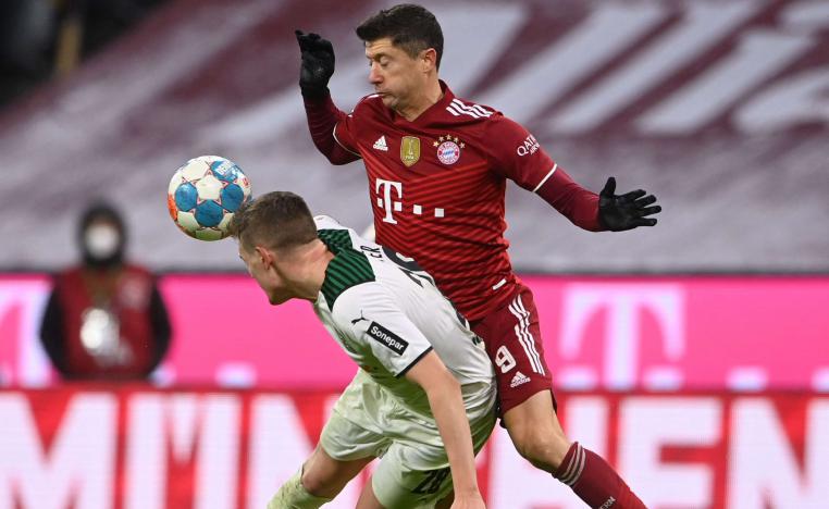 العملاق البافاري يعجز عن الثأر من ضيفه مونشنغلادباخ