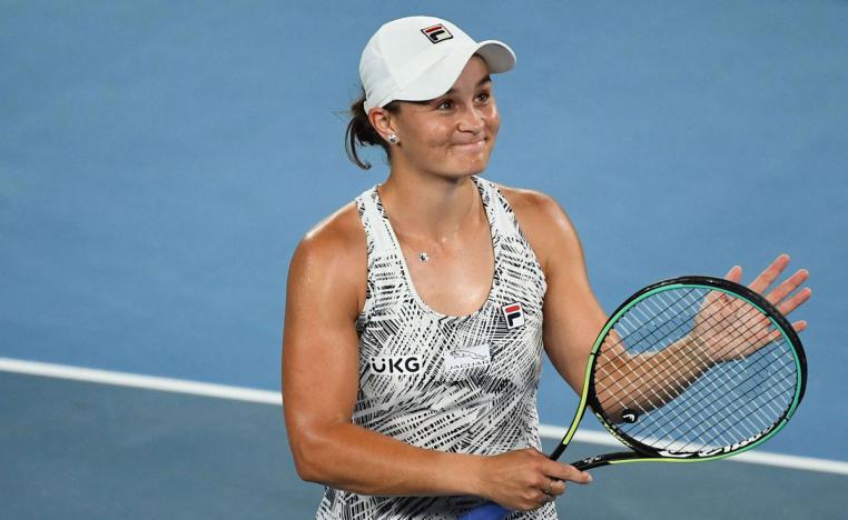 لاعبة التنس الاسترالية على بعد مباراة من اللقب