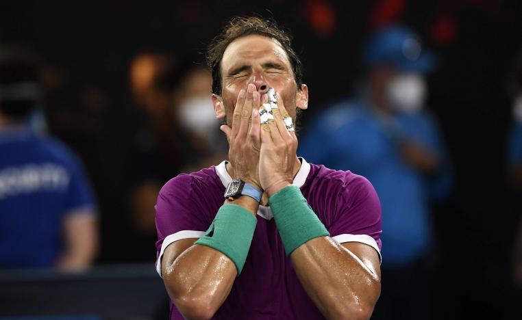 'الماتدور' الاسباني لتحطيم الرقم القياسي الذي يتقاسمه مع السويسري فيدرر والصربي ديوكوفيتش