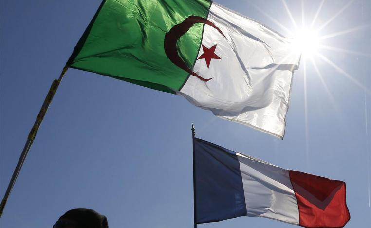 French and Algerian flags
