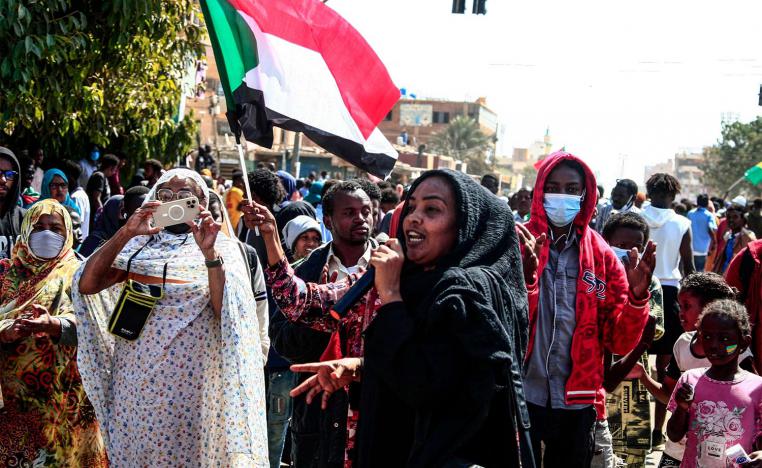 marched towards the presidential palace