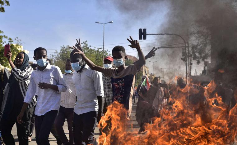 The protest movement insists on a fully civilian government to lead the transition