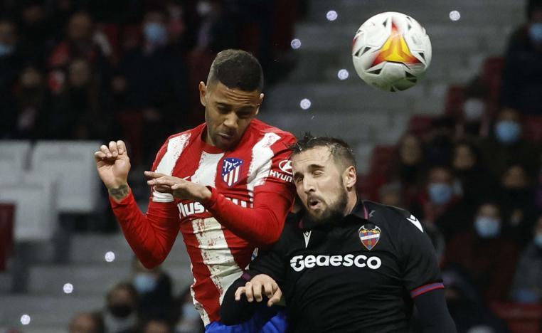  ليفانتي يصدم أتلتيكو