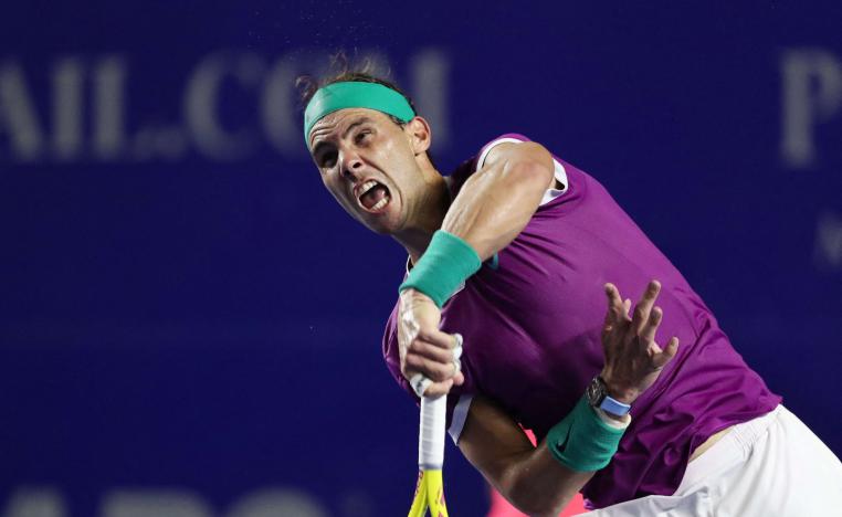 لاعب التنس الاسباني المتأهل للدور الثاني من دورة أكابولكو يُذعن لـ 'عدم منافستي على الرقم 1 عالمياً'