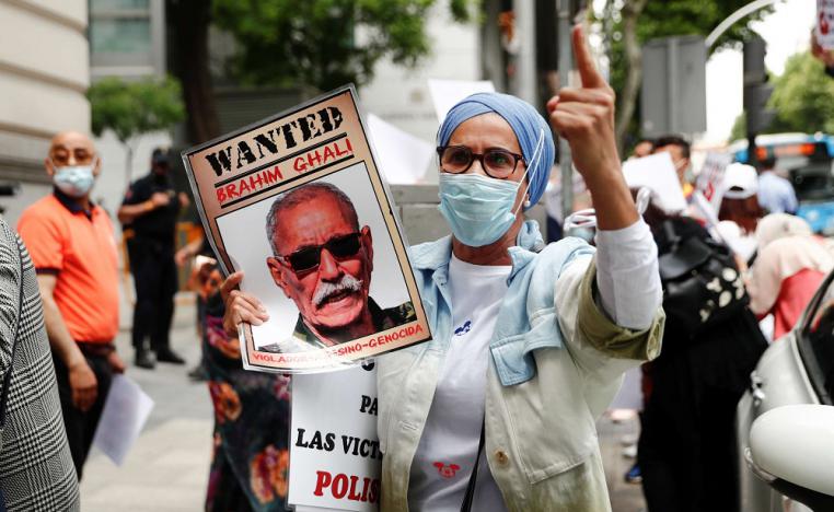 زعيم البوليساريو مطلوب للعدالة في اسبانيا قضايا ارهاب ومع ذلك زار مدريد للعلاج وغادرها بلا محاسبة