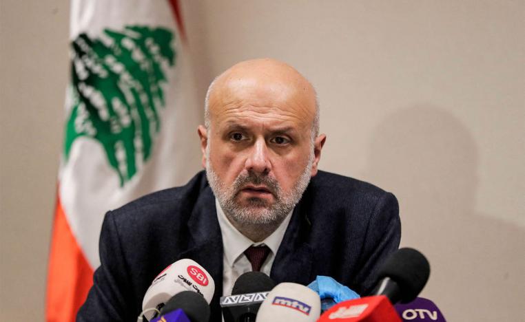 Lebanon's Interior Minister Bassam Mawlawi 