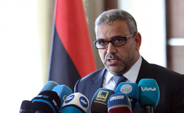 Libya's president of the High Council of State Khalid al-Mishri 