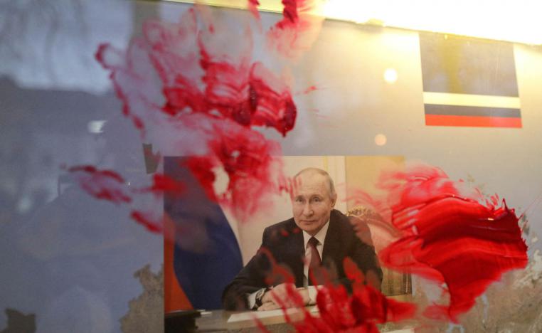 صورة للرئيس الروسي فلاديمير بوتين