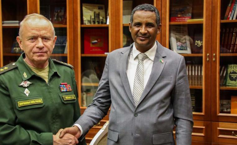 المجلس العسكري يجر السودان الى النفوذ الروسي
