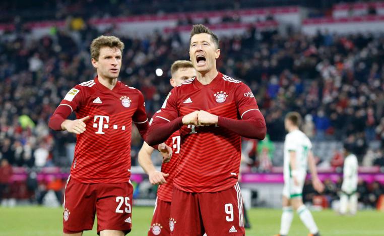 الفريق البافاري ينتفض بفوز كبير بعد تعادلين مخيبين