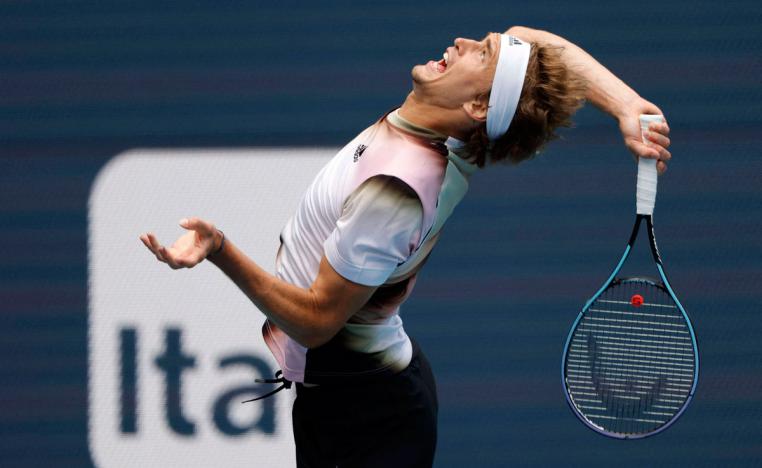 لاعب التنس الالماني يضرب موعدا في الدور الثالث مع الفائز من مواجهة ديميتروف وماكدونالد