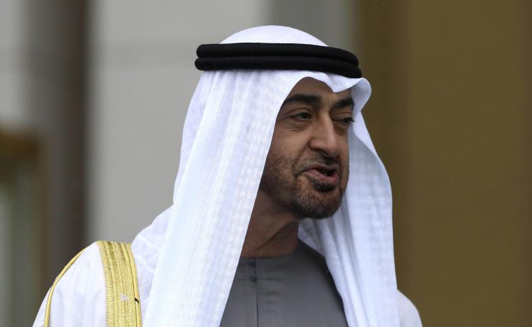 Abu Dhabi crown prince Sheikh Mohamed bin Zayed Al Nahyan 