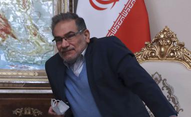 أمين عام مجلس الأمن القومي الإيراني علي شمخاني