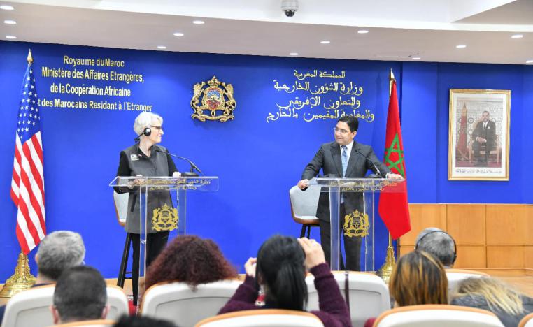  واشنطن والرباط تدعمان معا بقوة جهود المبعوث الأممي للصحراء المغربية