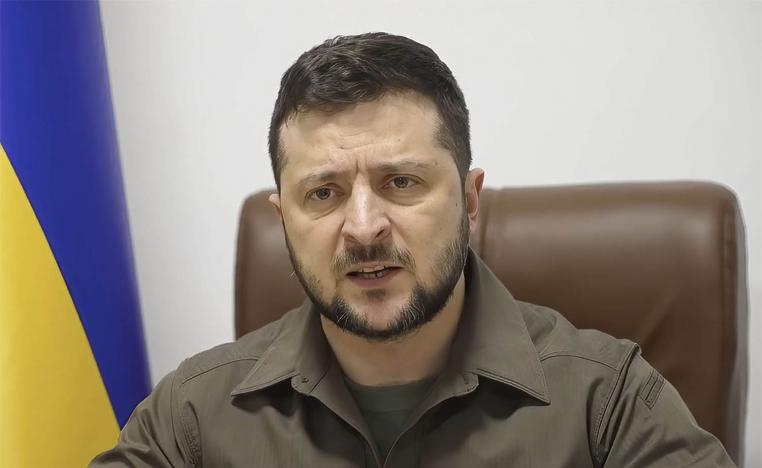 Ukrainian President Volodymyr Zelenskyy