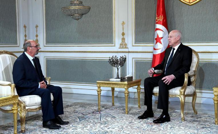 الرئيس التونسي شدد خلال استقباله رئيس الرابطة على احترام القانون والحريات والحقوق
