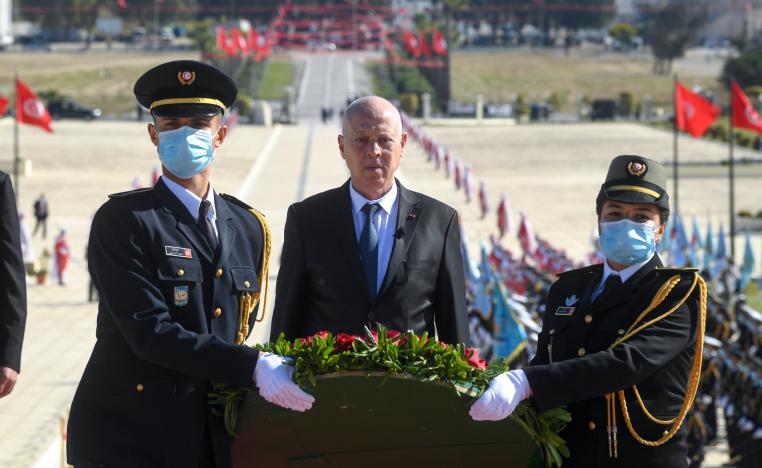 قيس سعيد يصف البرلمان السابق بانه لا يمثل كل الشعب