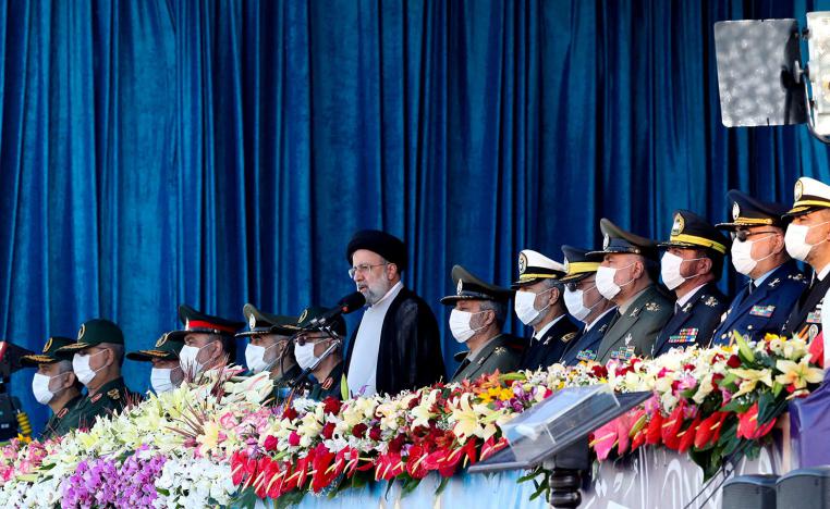 موجة تهديدات ايرانية جديدة لاسرائيل في عرض عسكري