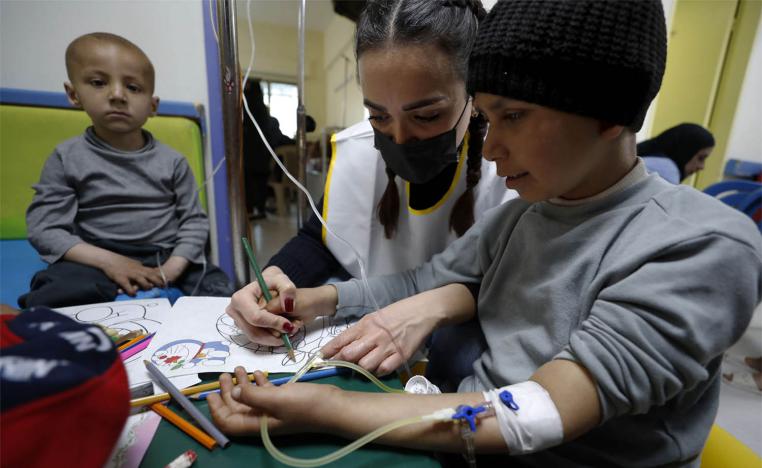 Basma offers cancer treatment without charge to impoverished Syrian children