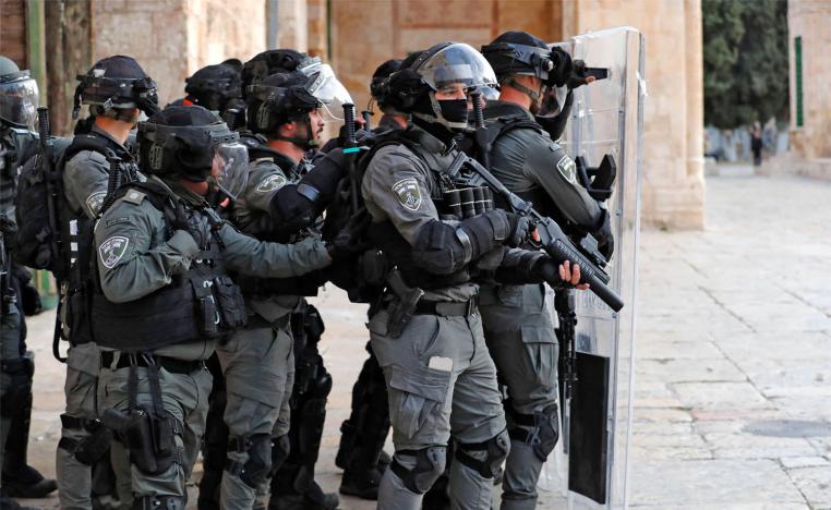 The violence had abated this week following the end of Passover