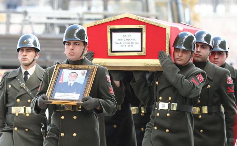 تركيا تكبدت عددا من القتلى في عملياتها ضد المتمردين الاكراد