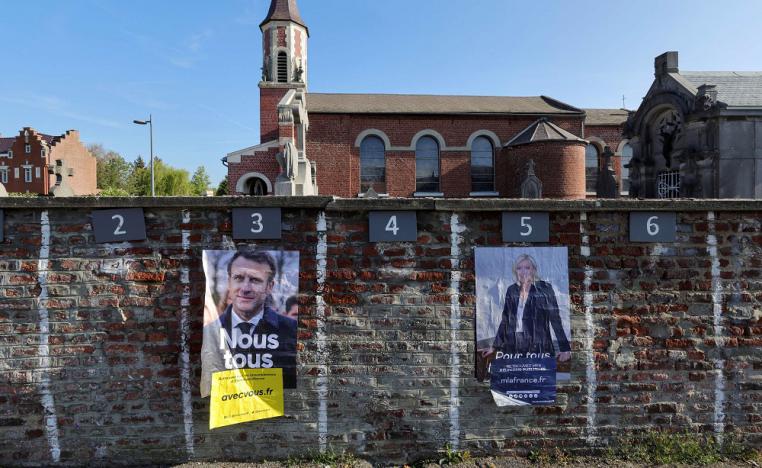 ماكرون يحشد انصاره في مرسيليا