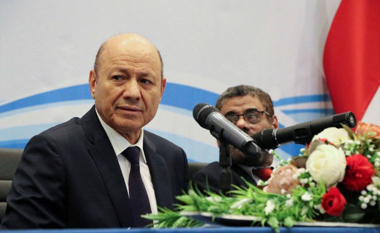 العليمي تعهد منذ توليه منصبه بالعمل على ارساء السلام في اليمن